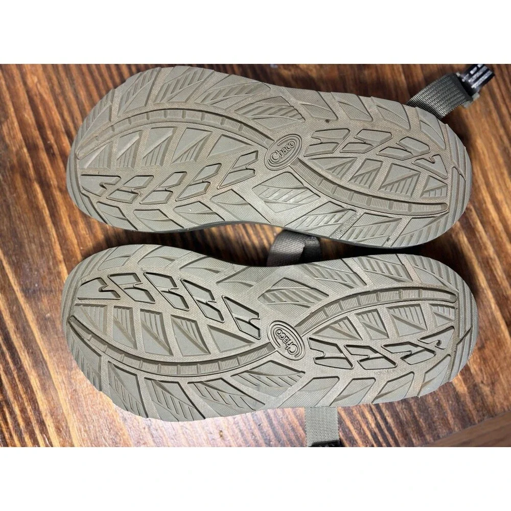 Excellent Condition Chaco Z1 Z/1 Classic Sandal Olive Green Men’s Size 10 - Picture 9 of 10